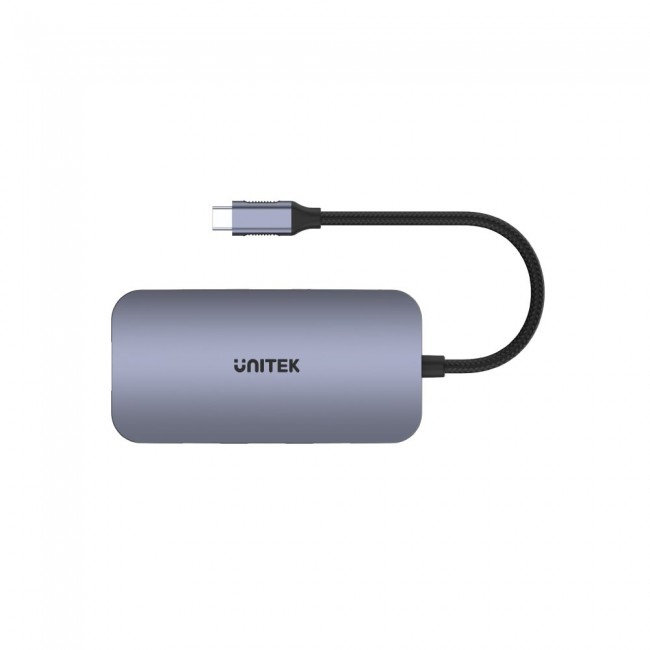 UNITEK D1071A interface hub USB 3.0 SuperSpeed 5 Gb/s Silver