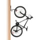 Maclean Bicycle Stand Bike Wall Mount Holder Vertical Steel Storage Hook 20kg Garage