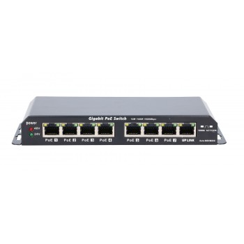 Extralink EX.1025 network switch Unmanaged L2 Gigabit Ethernet (10/100/1000) Power over Ethernet (PoE) 1U Black