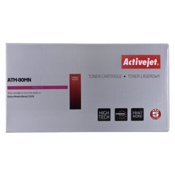 Activejet ATM-80MN toner (replacement for Konica Minolta TNP80M Supreme 9000 pages purple)