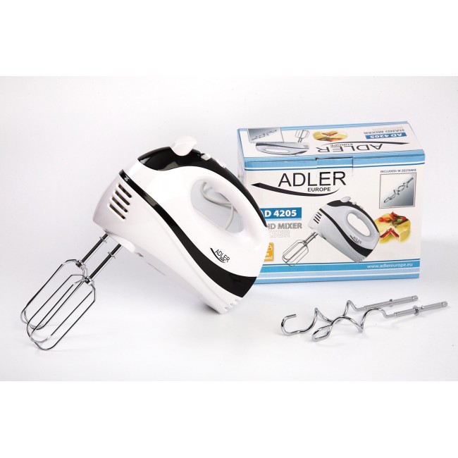 Adler AD 4205 Hand mixer Black,White 300 W