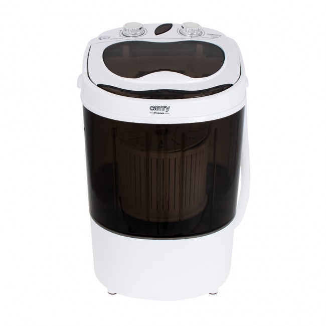 Camry Premium CR 8054 washing machine Top-load 3 kg Brown, White