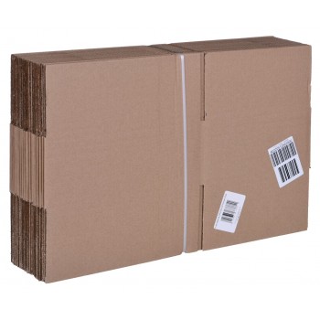 Flap box, cardboard Dimensions: 250X200X100 MM, 20 pieces