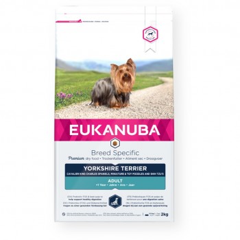 EUKANUBA Breed Specific Adult Yorkshire Terrier - dry dog food - 2 kg