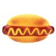 DINGO Hot-dog length 15 cm - dog toy - 1 piece