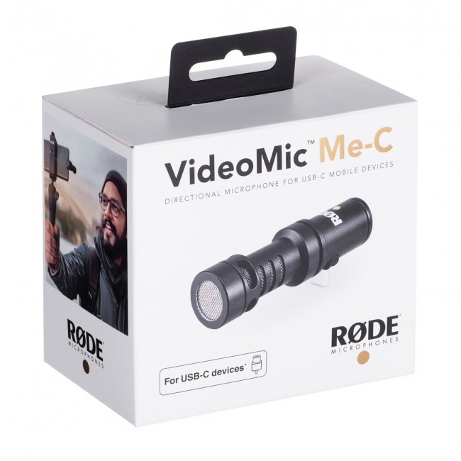R DE VideoMic Me-C Black Tablet microphone