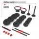 6IN1 WEIGHT SET HMS SGN130 (BARBELL, DUMBBELL AND KETTLEBELL) 30KG