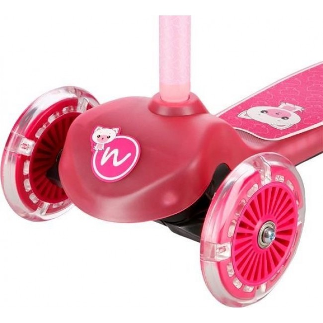 NILS FUN HLB001 pink children's scooter
