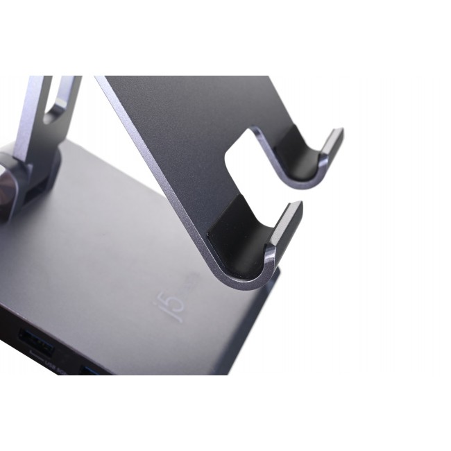 j5create JTS224 Multi-Angle Stand with Docking Station for iPad Pro 