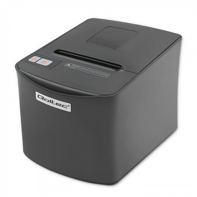 Qoltec 50255 Receipt printer | voucher | thermal | USB | LAN