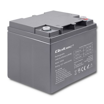 Qoltec 53035 AGM battery | 12V | 45Ah | max 540A