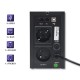 Qoltec 53951 Uninterruptible Power Supply | Monolith | 600VA | 360W | LCD | USB