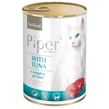 DOLINA NOTECI Piper Sterilised with tuna - wet cat food - 400g