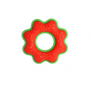 DINGO TPR rubber flower 16.5cm - dog toy - 1 piece