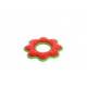 DINGO TPR rubber flower 16.5cm - dog toy - 1 piece