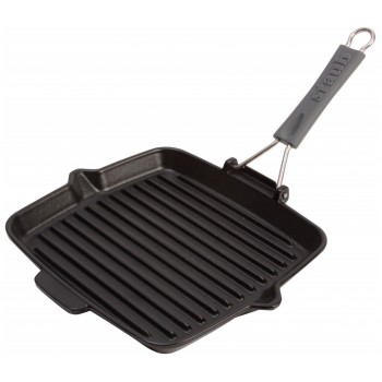 STAUB IRON 40509-344-0 grill pan Cast iron 24 cm Black