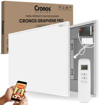 Cronos Grafen PRO CGP-580TWP 580W infrared heater with WiFi and remote control