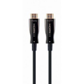 Gembird CCBP-HDMI-AOC-50M-02 HDMI cable HDMI Type A (Standard) Black