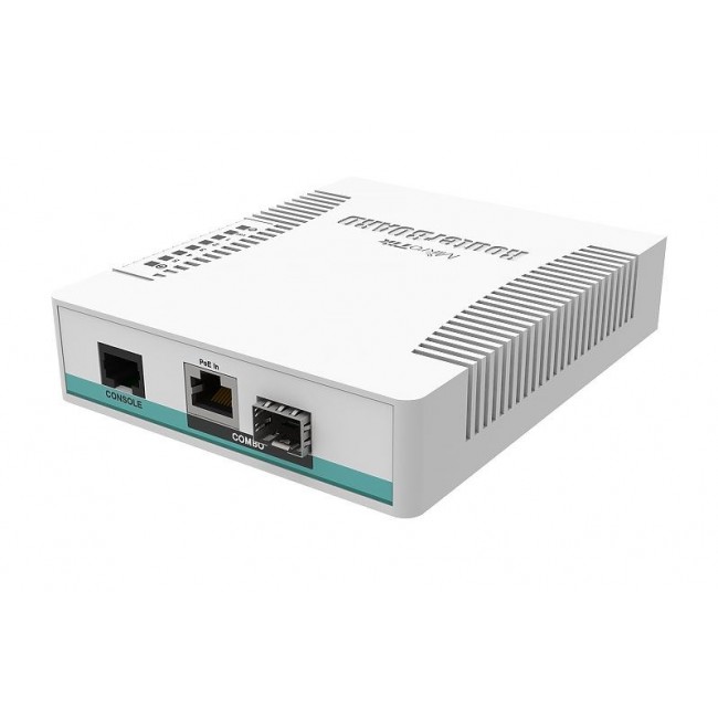 Mikrotik CRS106-1C-5S network switch Gigabit Ethernet (10/100/1000) Power over Ethernet (PoE) White