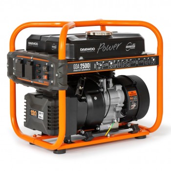 Daewoo GDA 2500I engine-generator 1800 W 10 L Petrol Black, Orange