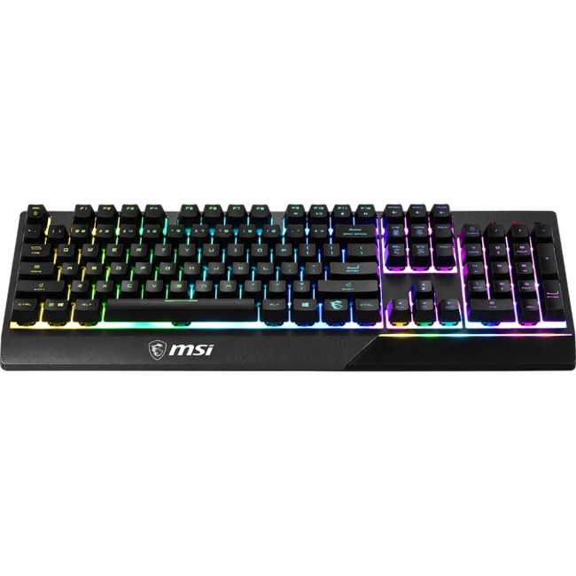 MSI Vigor GK30 Gaming Keyboard, US Layout, Wired, Black MSI | Vigor GK30 | Gaming keyboard | RGB LED light | US | Wired | Black