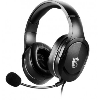 MSI IMMERSE GH20 Gaming Headset 'Black with Iconic Dragon Logo,