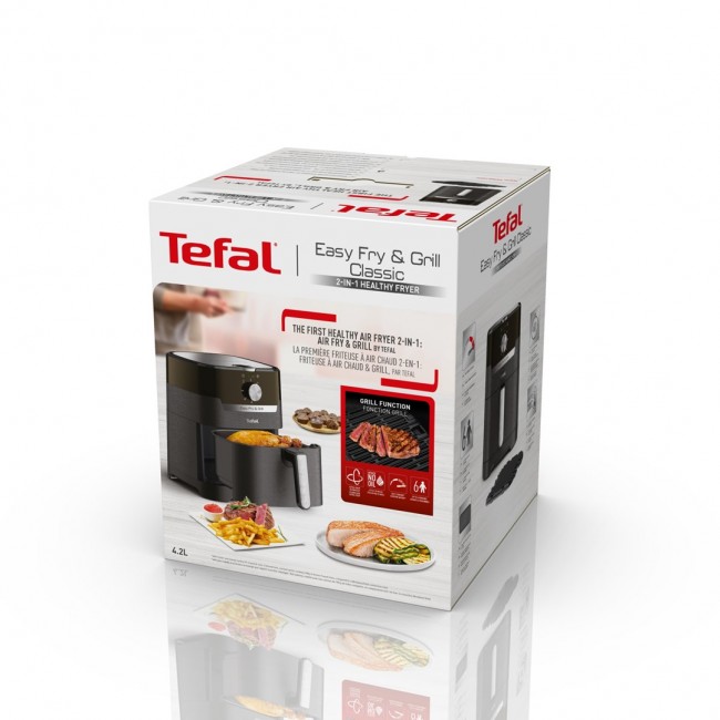 Tefal Easy Fry & Grill EY5018 Single 4.2 L Stand-alone 1550 W Hot air fryer Black