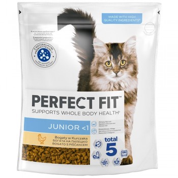 PERFECT FIT Junior with chicken - dry cat food - 750g