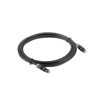 Lanberg CA-TOSL-10CC-0010-BK fibre optic cable 1 m TOSLINK Black