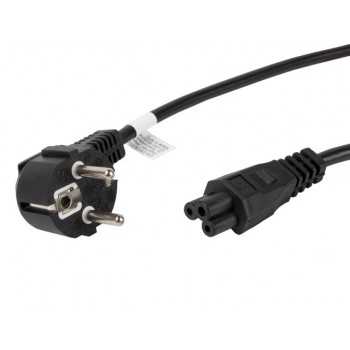 Lanberg power cable for laptop cee 7/7- c5 ca-c5ca-11cc-0018-bk
