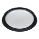 Modern LED dimmable ceiling plafond Activejet FOCUS Black wireless control by remote