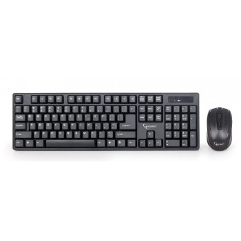 Gembird KBS-W-01 keyboard Mouse included RF Wireless QWERTY English Black