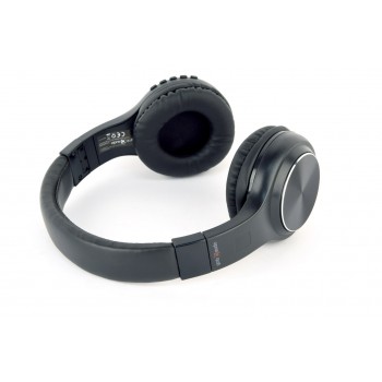 Gembird Warszawa Headset Wired & Wireless Head-band Calls/Music Micro-USB Bluetooth Black
