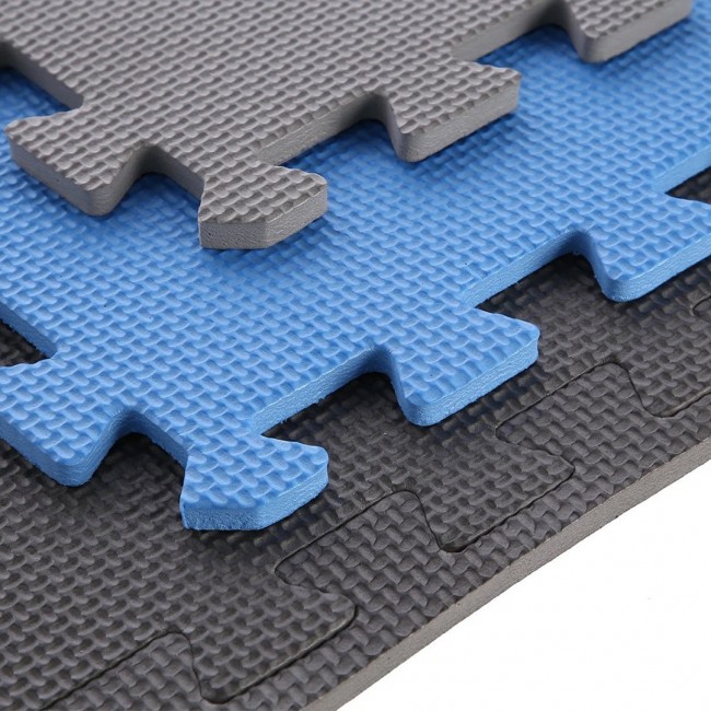 Puzzle mat multipack One Fitness MP10 blue-grey