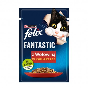 Friskies Jelly Beef - Wet Cat Food - 100 g