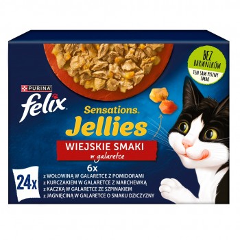 Felix Sensations country flavors in jelly 24 x 85 g