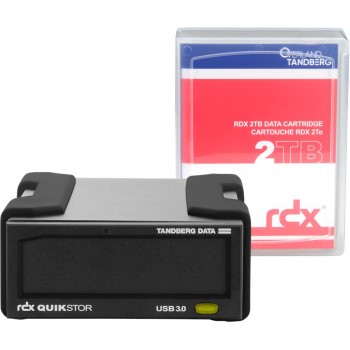 Overland-Tandberg RDX External drive kit with 2TB HDD, USB3+