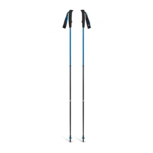 Running poles Black Diamond Distance Carbon 120 cm black-blue