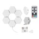Tracer hexagonal RGB Ambience lamps - Smart Hexagon TRAOSW47256