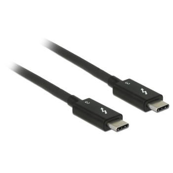 DeLOCK 84844 USB cable 0.5 m USB 3.2 Gen 2 (3.1 Gen 2) USB C Black