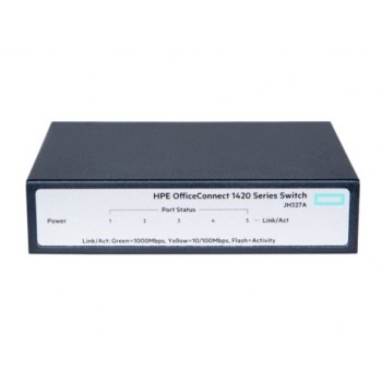 Hewlett Packard Enterprise OfficeConnect 1420 5G Unmanaged L2 Gigabit Ethernet (10/100/1000) 1U Grey