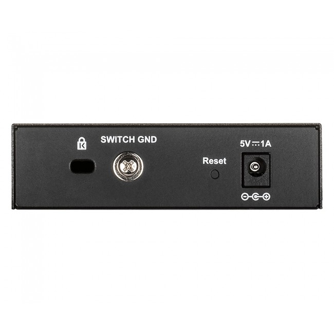 D-Link DGS-1100-05V2/E network switch Managed L2 Gigabit Ethernet (10/100/1000) Black