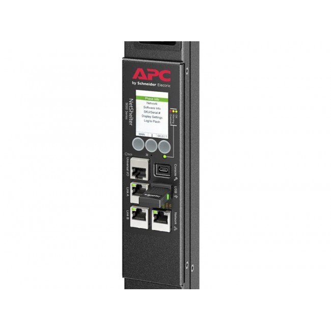 APC APDU9959EU3 power distribution unit (PDU) 24 AC outlet(s) 0U Black