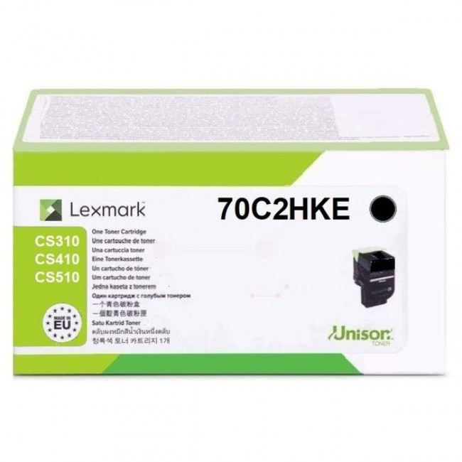 Lexmark 702HK toner cartridge 1 pc(s) Original Black