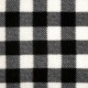 NILS CAMP picnic blanket NC2310 black and white 300 x 200 cm