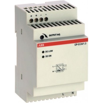 CP-D 24/1.32 switching power supply input: 100-240VAC output: 24VDC/1.3A (1SVR427043R0100) (1SVR427043R0100)