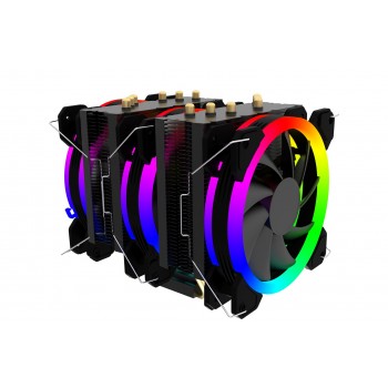 Gembird CPU-HURACAN-RGB-X500 CPU X500 fan with RGB light