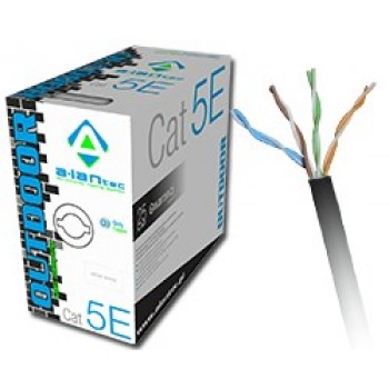 A-LAN KIU5OUTS305 networking cable Black 305 m Cat5e U/UTP (UTP)