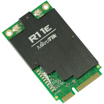 MikroTik R11e-2HnD | miniPCI-e Card | 2.4GHz, 2x u.Fl