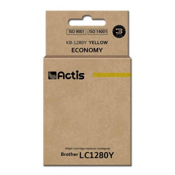 Actis KB-1280Y ink (replacement for Brother LC-1280Y Standard 19 ml yellow)
